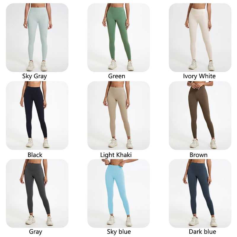 Super Soft Fabrics High Waist Leggings Quick-Dry Gym  Push Up Sports Leggings Women Multi Shop24