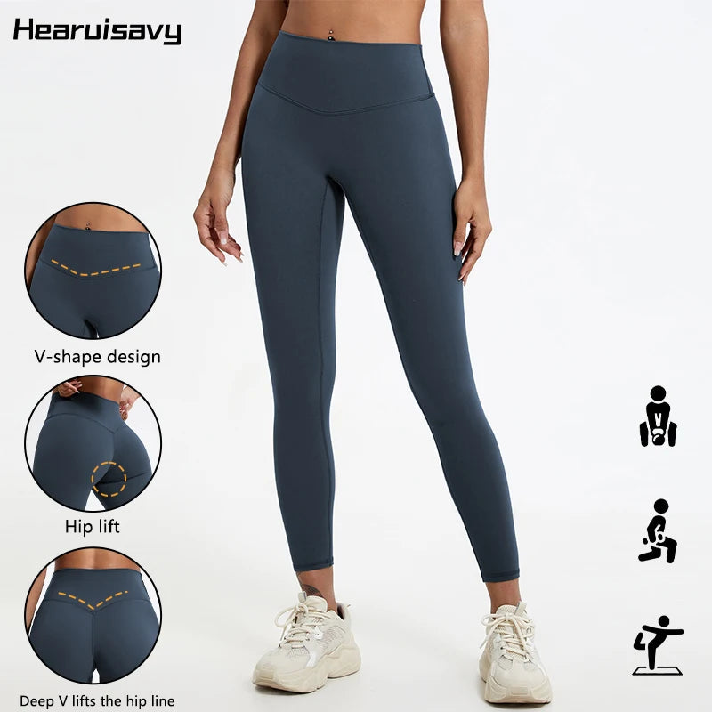 Super Soft Fabrics High Waist Leggings Quick-Dry Gym  Push Up Sports Leggings Women Multi Shop24