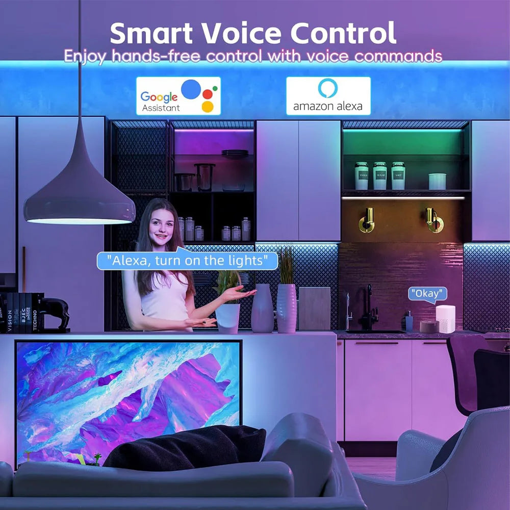 RGB LED Strip 12V 1m 2m 3m 4m 5m 10m Dimmable Lamp Waterproof Lights - Multi Shop24