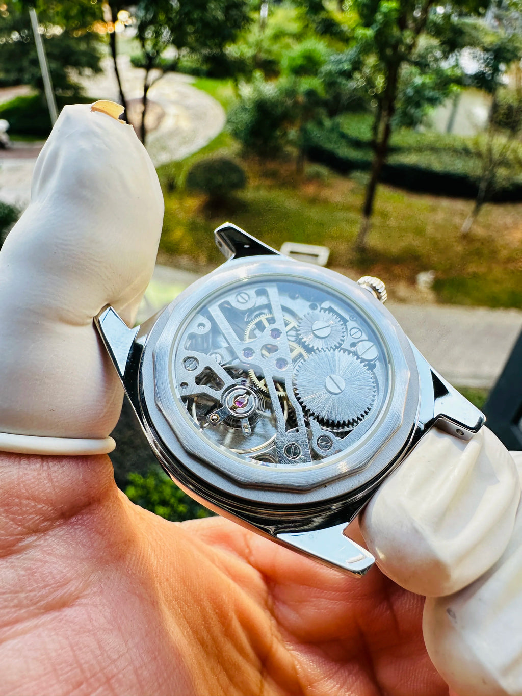 7120 Hand-Wind Mechanical Watch Men 36mm Multi Shop24