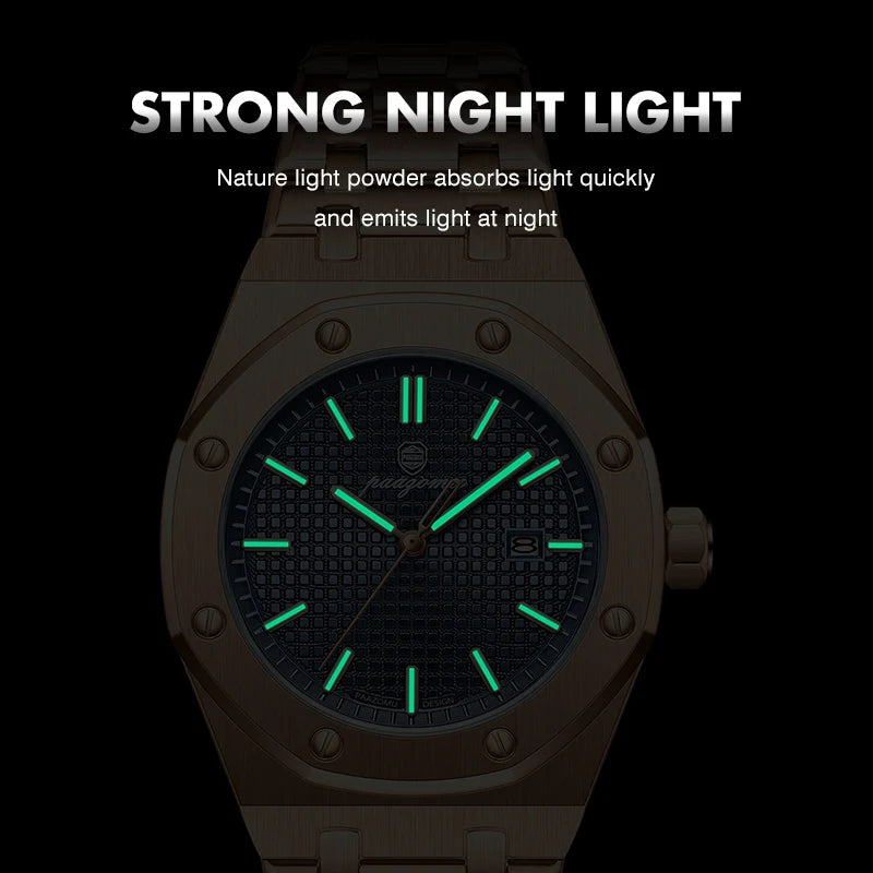 PAAZOMU Luxury Business Man Wristwatch Waterproof Luminous Date Men Multi Shop24