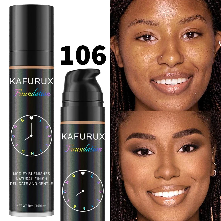 8 colors Liquid Foundation Effective Concealer Waterproof Sweat-resistant Face Korean Makeup Porfession Face Base Cosmetics Gift MultiShop24