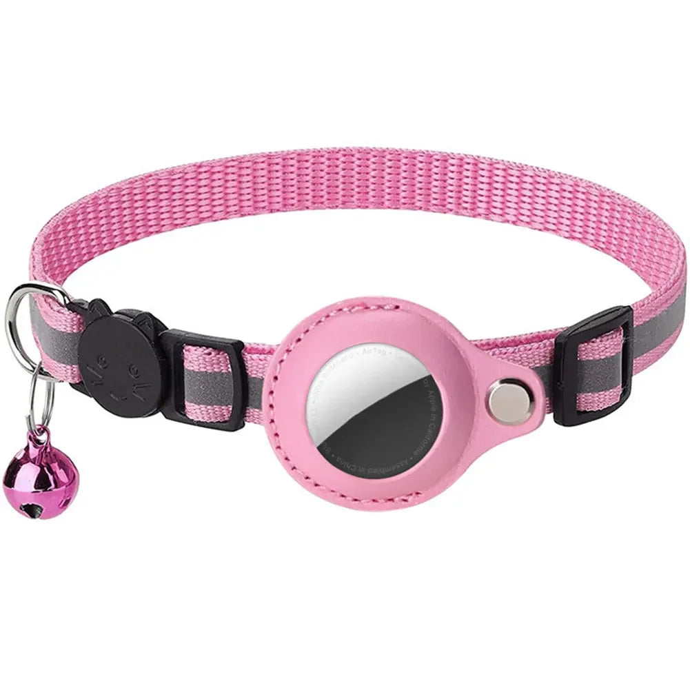 Reflective Cat Collar with Apple AirTag Holder Multi Shop24