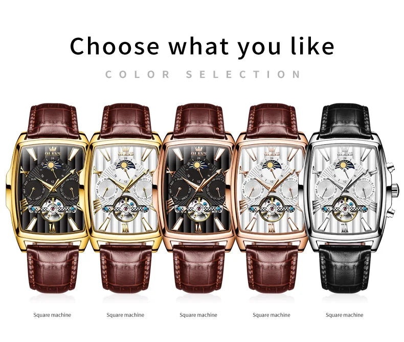 New OLEVS Mens Watches Automatic Mechanical Watch Multi Shop24