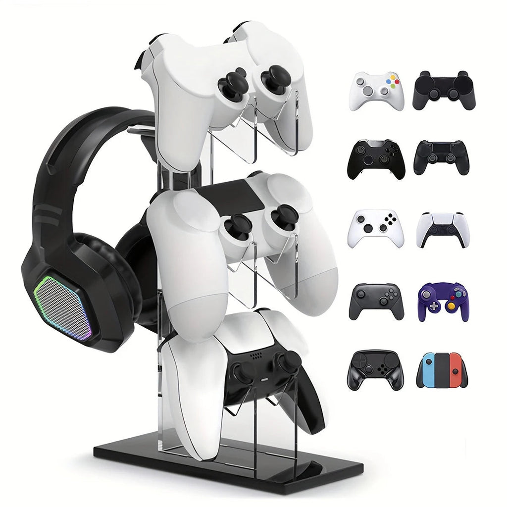 Controller Holder and Headphone Holder Game Accessories For PS5 PS4 Multi Shop24