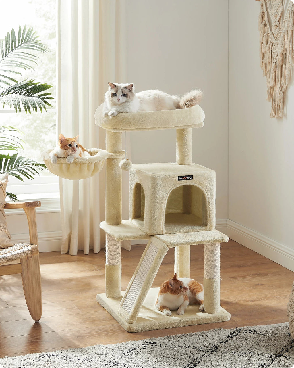 FEANDREA scratching post with large observation deck Multi Shop24