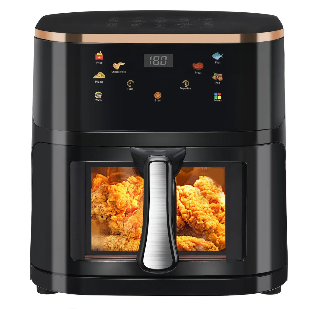 9L Digital Display Air Fryer Toaster Oven Combo with 6 Cooking Presets Oilless Cooker Multi Shop24