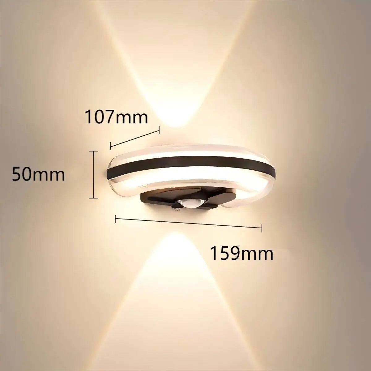 LED Outdoor Wall Light IP65 Waterproof Aluminum Surface Mounted Modern - Multi Shop24