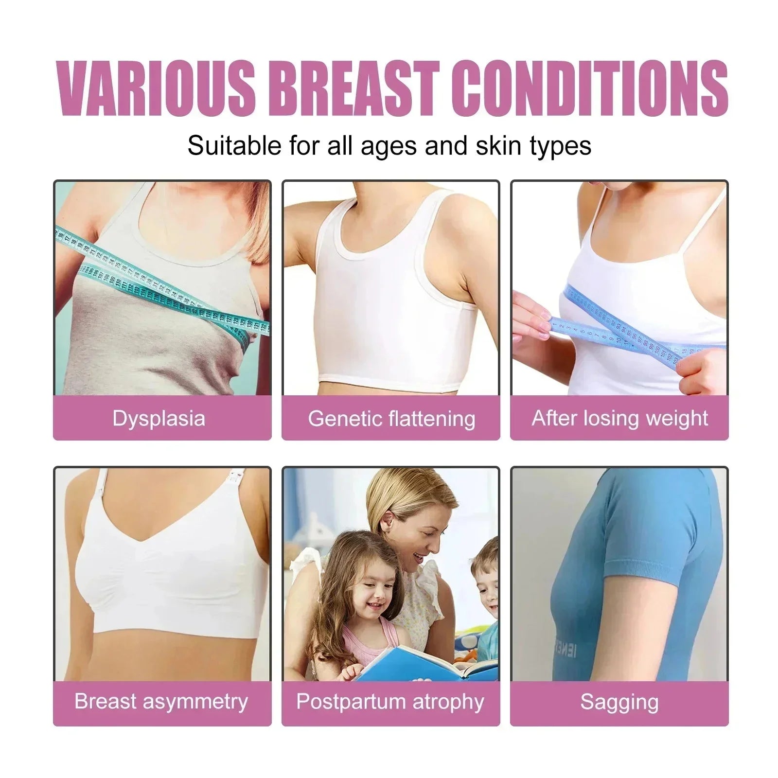 Natural Breast Enlargement Cream Chest Lift Firm Enhancer Care Oil