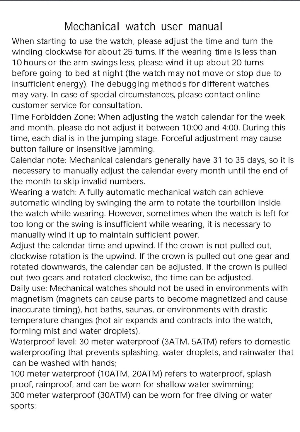 Men automatic watch business mechanical watches Multi Shop24