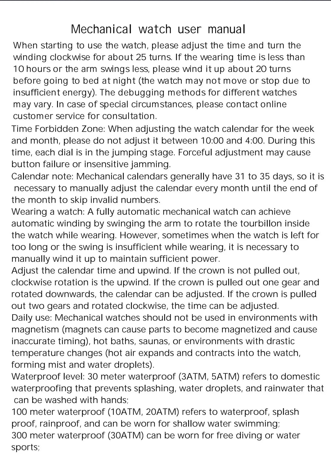 Men automatic watch business mechanical watches Multi Shop24