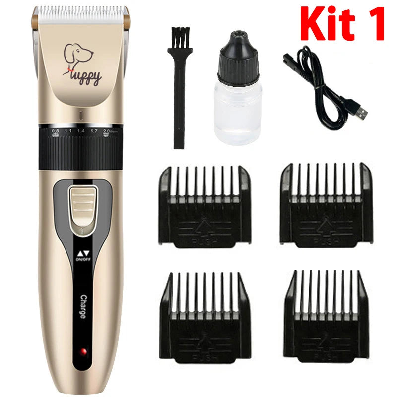 Electric Pet Clipper Grooming Kit For Dogs Reachageable Trimmer Haircut Cat Multi Shop24