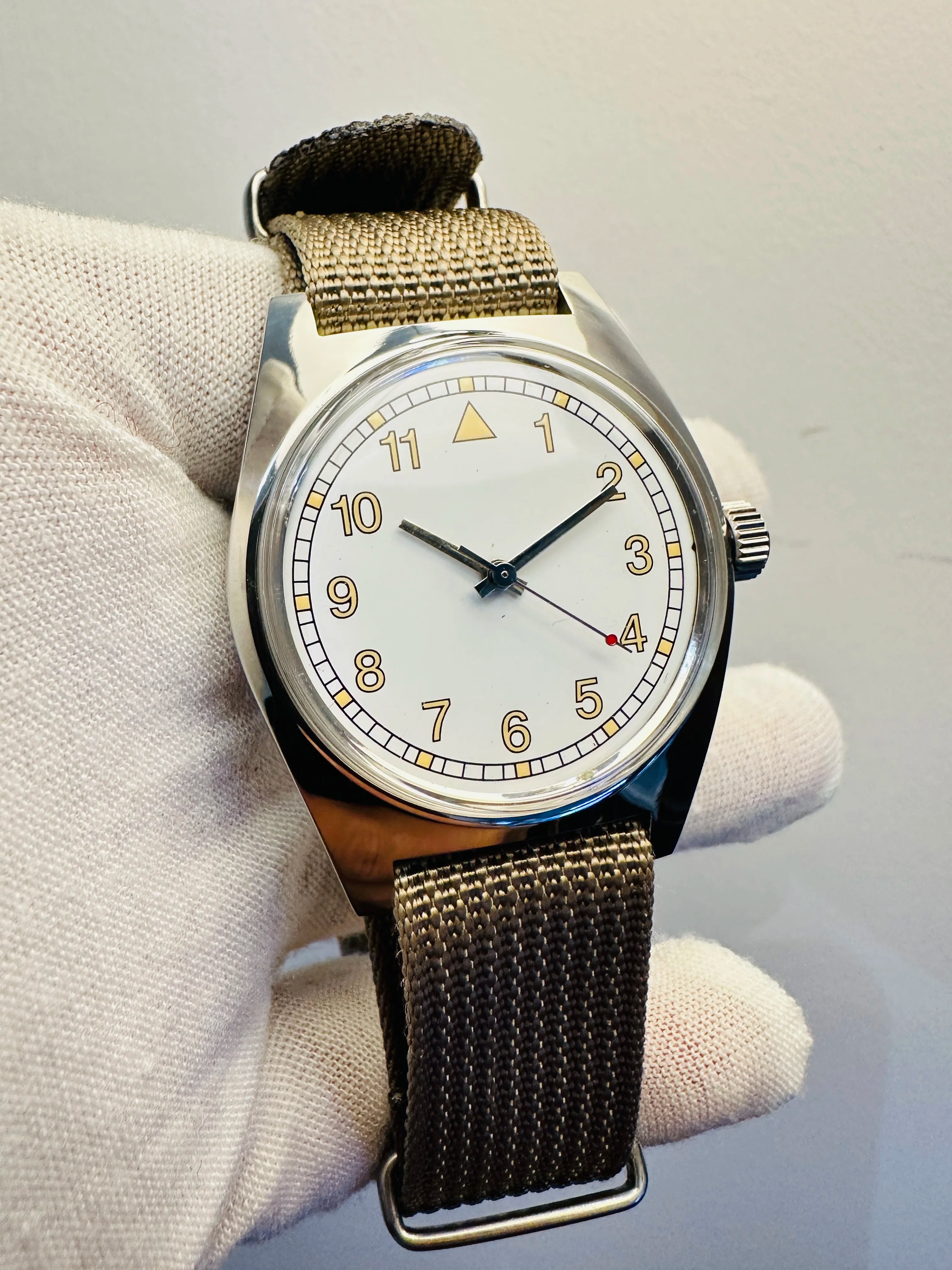 7120 Hand-Wind Mechanical Watch Men 36mm Multi Shop24