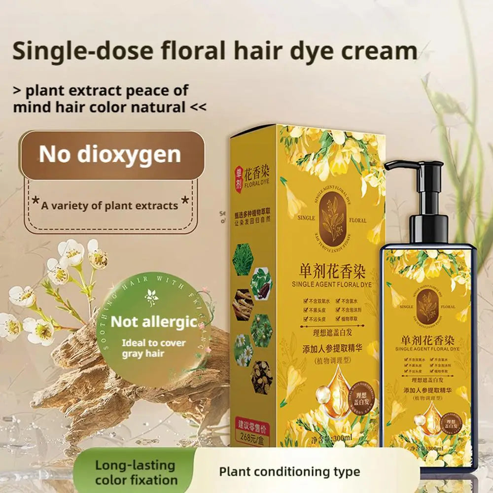 Long Lasting Natural Hair Dye Shampoo