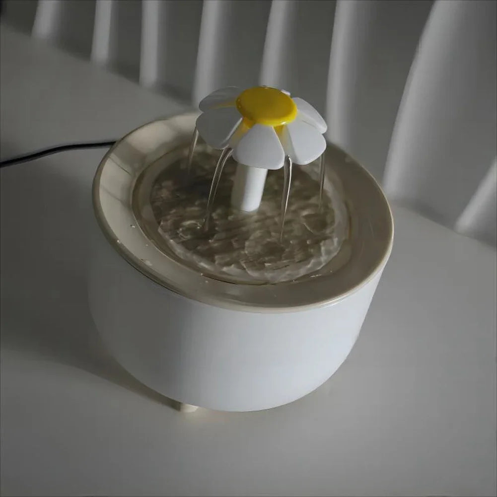 1200ml Electric Mute Automatic Cat Water Fountain with USB Filtering Multi Shop24