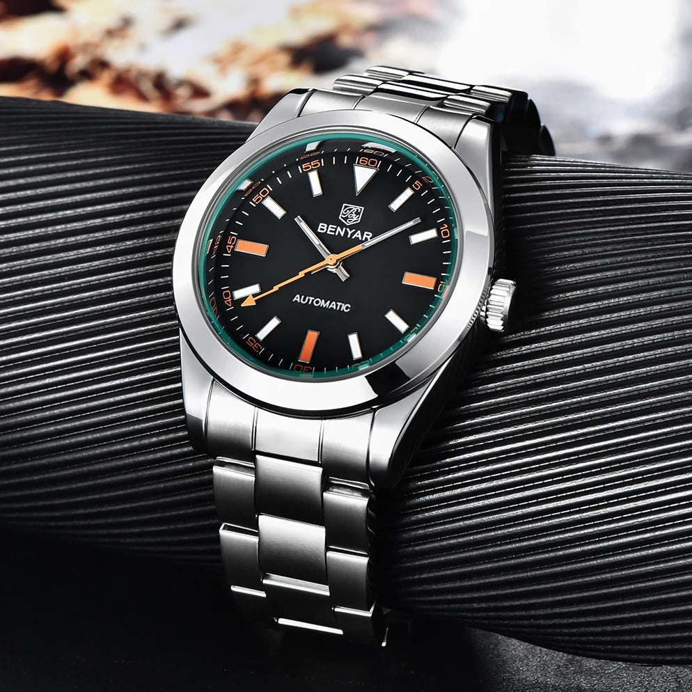 BENYAR 2026 New Mens Watches Top Brand Luxury Watch Men Automatic Multi Shop24