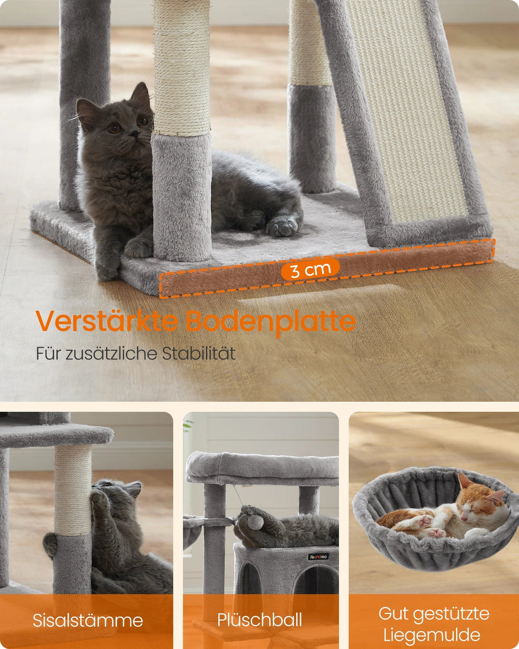 FEANDREA scratching post with large observation deck Multi Shop24