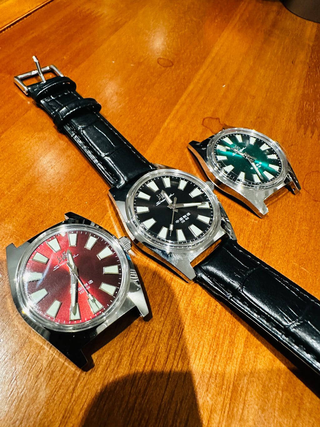 Shanghai 36MM Hand-Wind Mechanical Watch 7120 Waterproof Multi Shop24