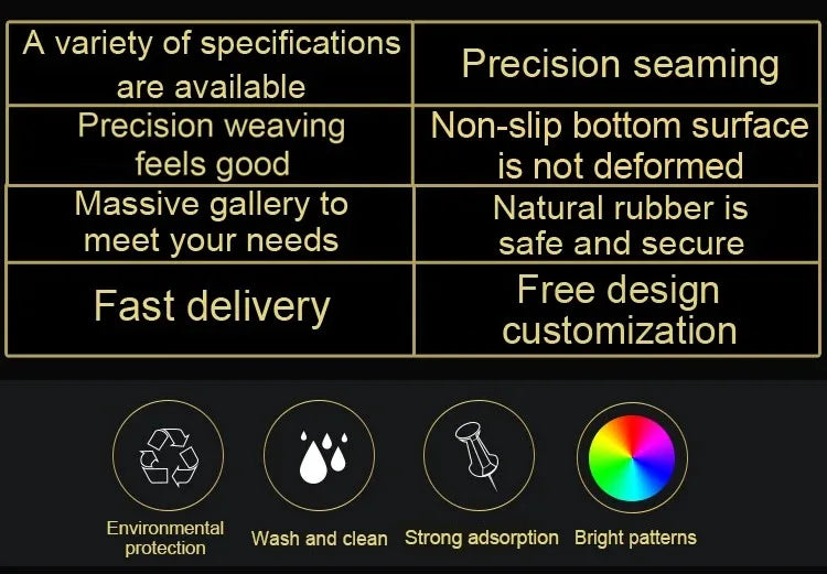 Gamers Locking Edge Non-slip Mouse Pad XXL90x40cm Multi Shop24