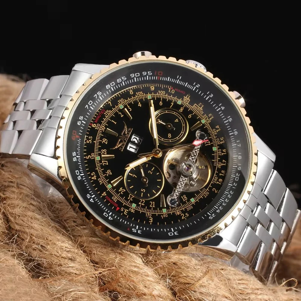 Jaragar 50MM Automatic Mechanical Watch for Men,Multifunctional, Multi Shop24