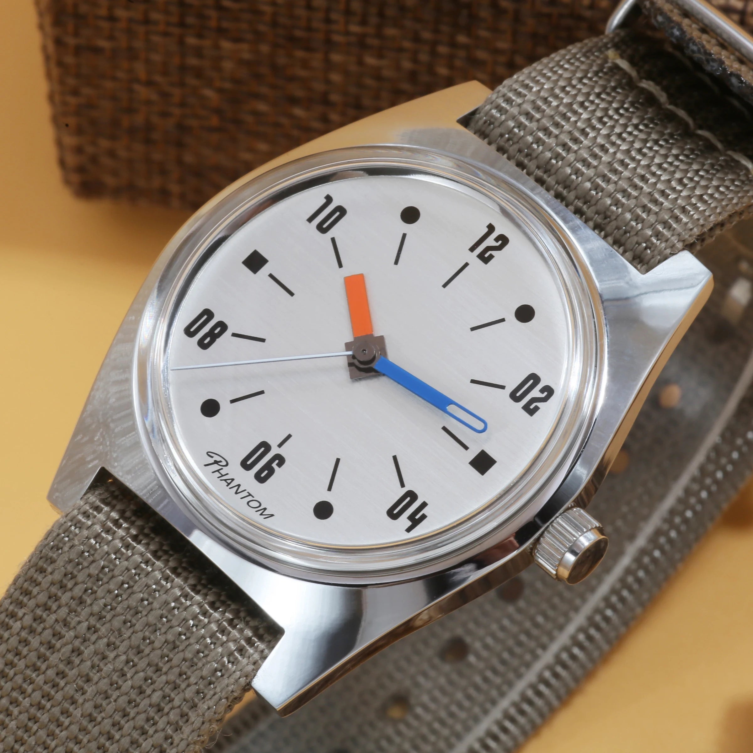 7120 Hand-Wind Mechanical Watch Men 36mm Multi Shop24