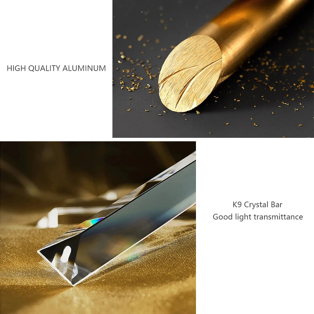 Crystal Ceiling Light Corridor Channel Ceiling Lamp Luxur Balcony Aisle Lamp - Multi Shop24