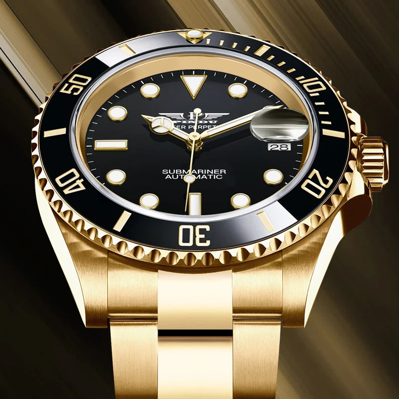 Reloj Hombre PINDU DESIGN Water Ghost Men Mechanical Wristwatch 40MM Luxury Multi Shop24