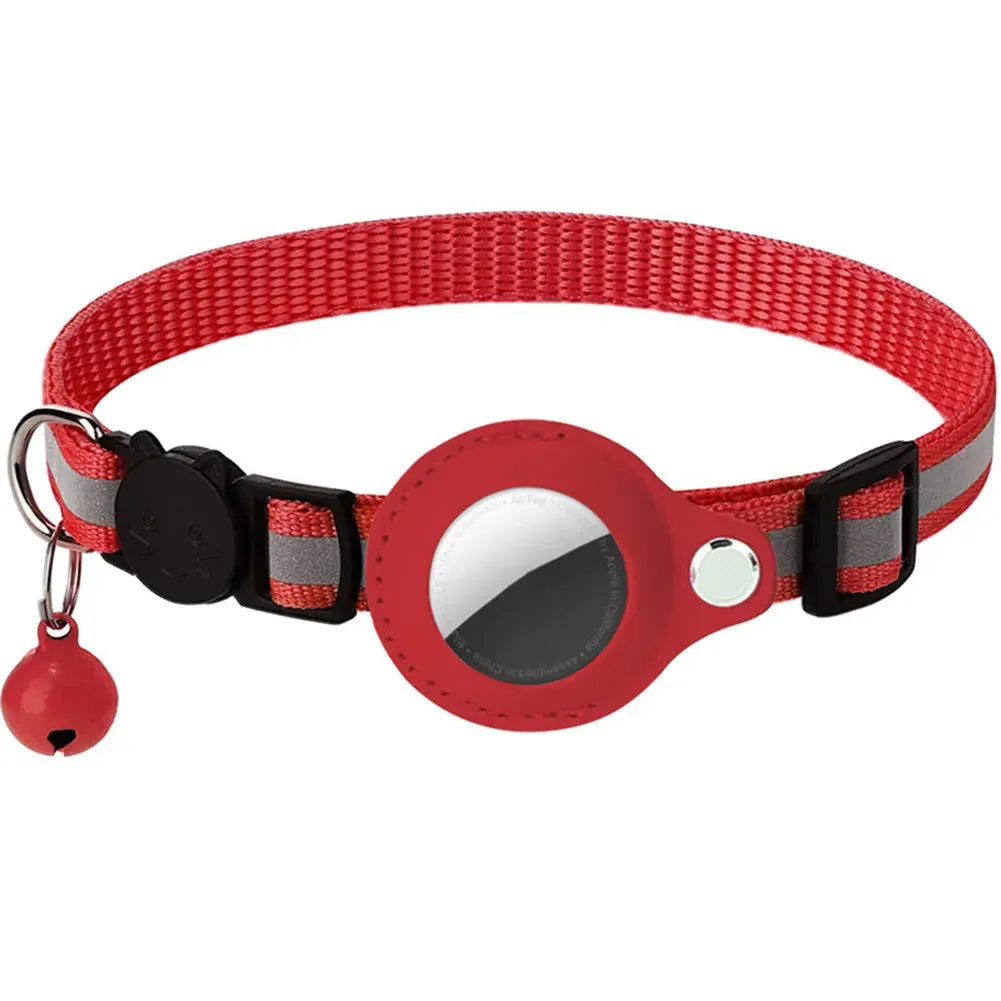 Reflective Cat Collar with Apple AirTag Holder Multi Shop24