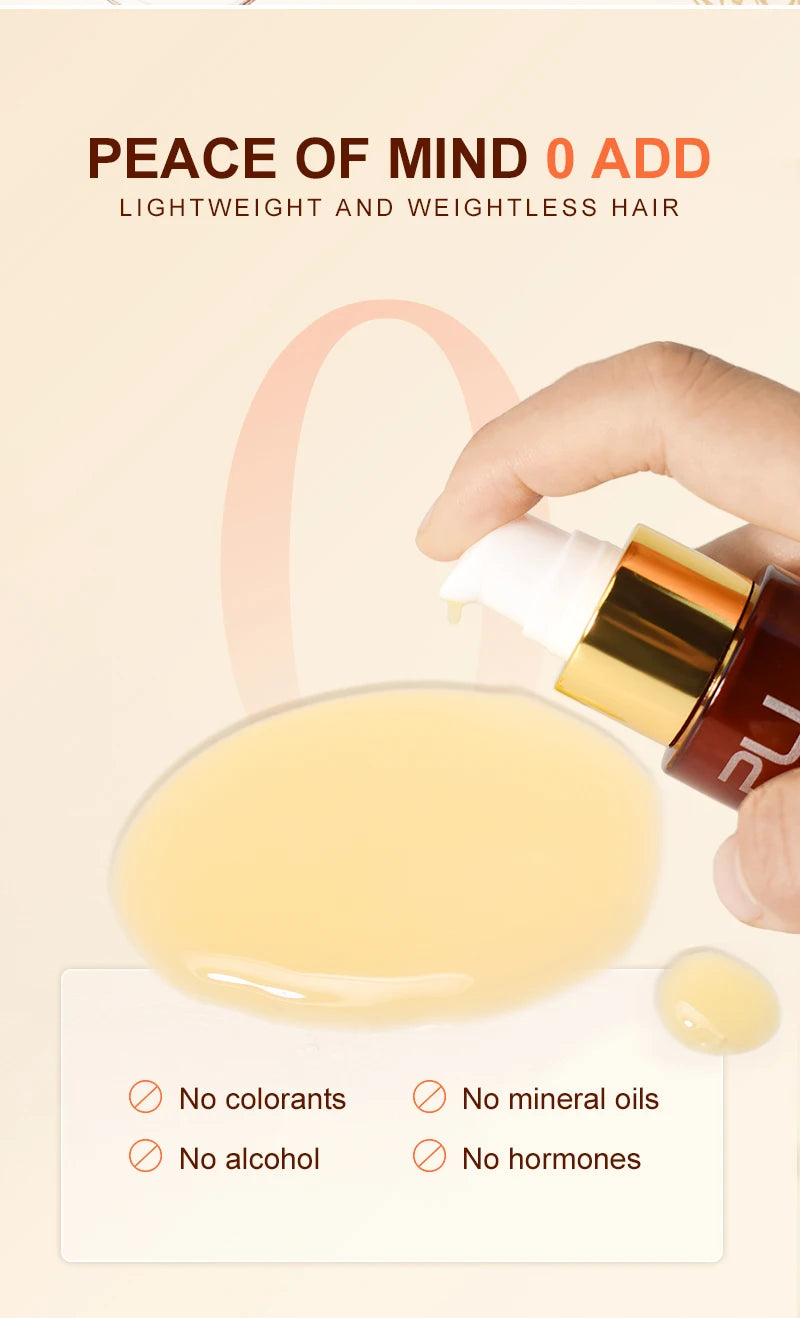 PURC Magic Instant Smooth Hair Serum Nourishing Repair Damaged Leave-In Hair Oil