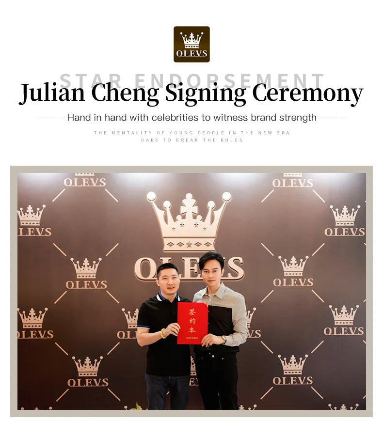 OLEVS 6661 Full Transparant Skelton Flywheel Automatic Multi Shop24