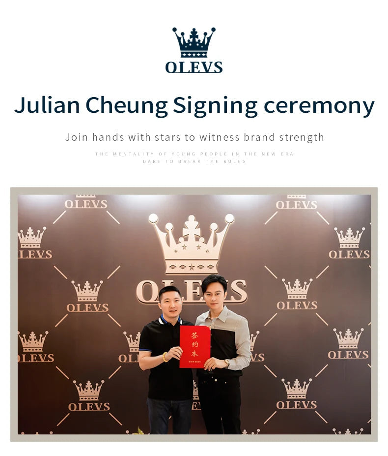 OLEVS 6667 Men's Watch Fashion Number Scale Mechanical Watch For Men Top Multi Shop24