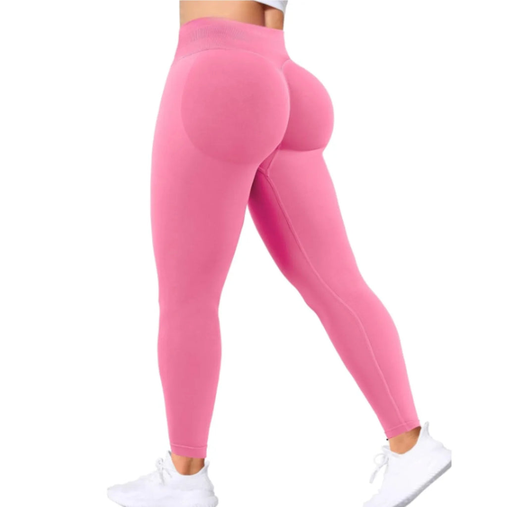 Gym Seamless Women Solid Waist Yoga Pants - Multi Shop24