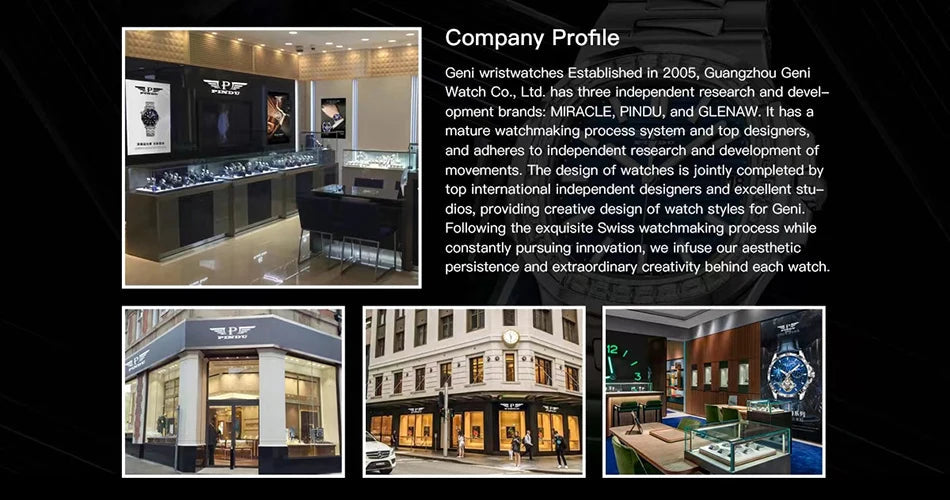 PINDU Design Mens Watches Top Brand Luxury Fashion Business Automatic Multi Shop24