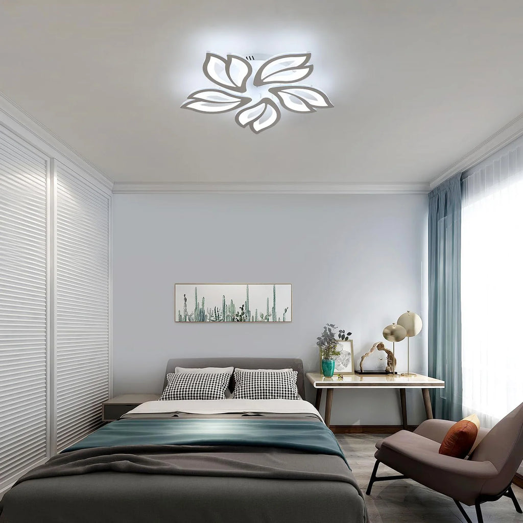 LED Ceiling Lamp, 45W Modern LED Ceiling Light Dimmable - Multi Shop24