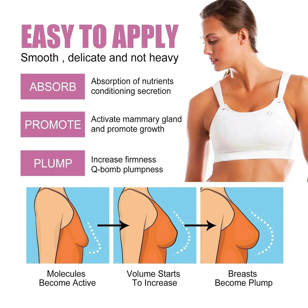 Natural Breast Enlargement Cream Chest Lift Firm Enhancer Care Oil