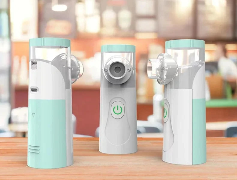 Outdoor Portable Kids Adult Saving Emergency Device Nebulizer Silent Mesh Mini First Aid Kit Handheld Asthma Inhaler Atomizer Multi Shop24