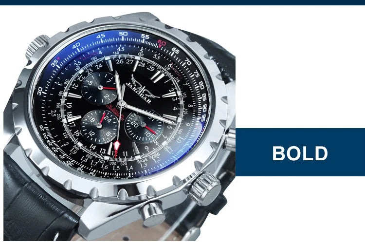 Forsining Fashion Skeleton Mechanical Watch for Men Green Multi Shop24