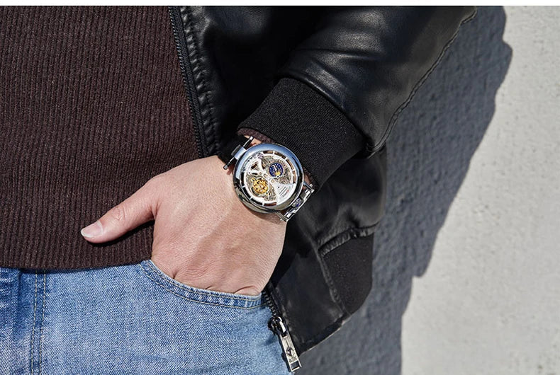 Automatic Mechanical Watches Men Multi Shop24