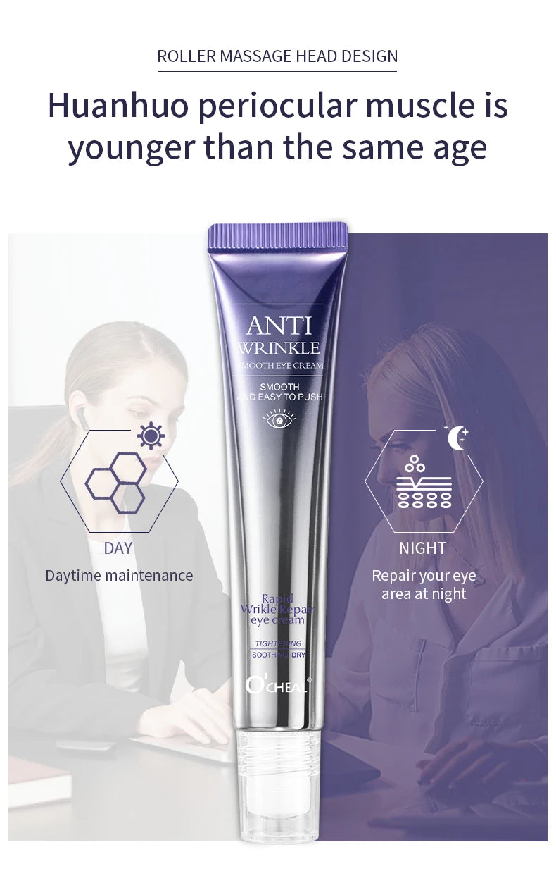 Anti Wrinkle Anti Dark Circle Eye Cream Roller