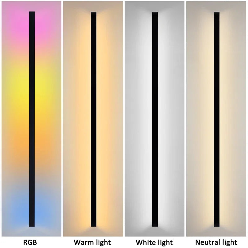 120CM/150CM LED Long Wall Lamp Waterproof RGB WS2812B APP Control Music Smart - Multi Shop24